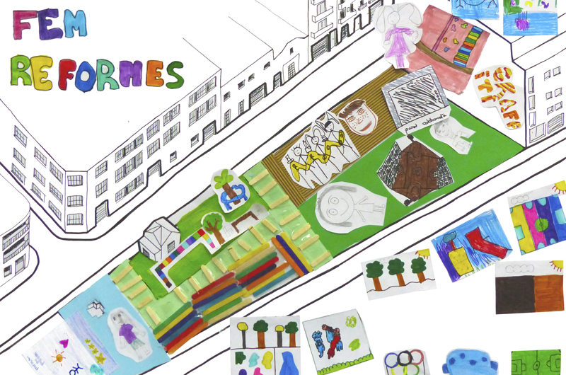 Equal Saree Barcelona urbanismo arquitectura feminista género participación espacio público infancia
