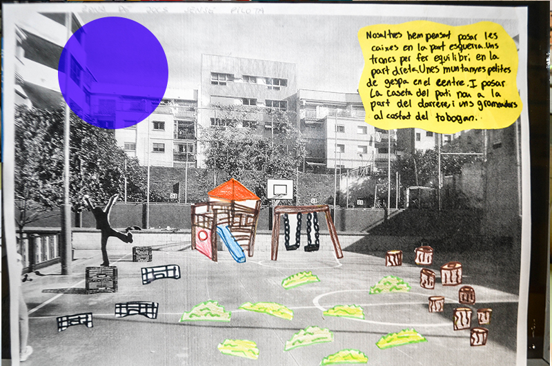 Equal Saree Barcelona urbanismo arquitectura feminista género patios coeducativos